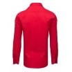 Červená košile pánská s dlouhým rukávem