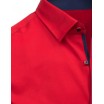 Červená košile pánská s dlouhým rukávem