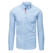 Luxusní pánská košile s dlouhým rukávem světle modré barvy