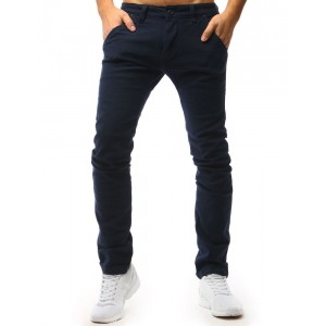Chino tmavě modré pánské kalhoty