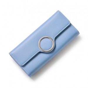 Modrá dámská elegantní peněženka