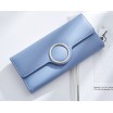 Modrá dámská elegantní peněženka