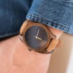Moderní dřevěné náramkové hodinky pro pány