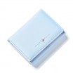 Malá dámská modrá peněženka