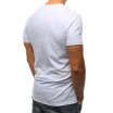 Sportovní pánské tričko bílé s originálním designem
