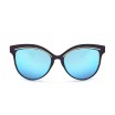 Modré dámské moderní sluneční brýle