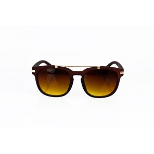 Kvalitní hnědé sluneční brýle s elegantním detailem