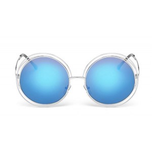 Modré moderní brýle s dvojitým rámem