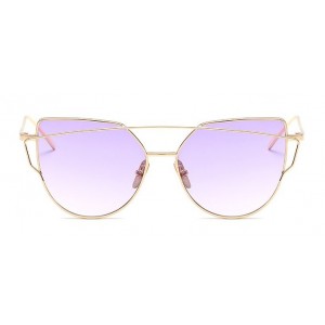 Stylové fialové ombre sluneční brýle