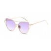 Stylové fialové ombre sluneční brýle
