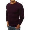 Trendový bordový pulovr pro pány