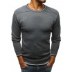 Trendový pánský svetr tmavě šedé barvy