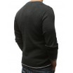 Elegantní tmavě šedý pánský pulovr pro pány