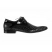 Oblíbená pánská obuv černé barvy vyrobená z nejkvalitnějších materiálů