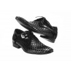 Oblíbená pánská obuv černé barvy vyrobená z nejkvalitnějších materiálů