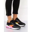Dámské sportovní boty černé s barevnými detaily