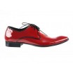 Pánske topánky - lesklé červené