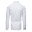 Elegantní bílá košile s dlouhým rukávem do obleků
