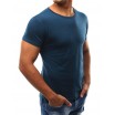 Tmavě modré pánské tričko s krátkým rukávem k různým outfitům