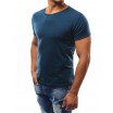 Tmavě modré pánské tričko s krátkým rukávem k různým outfitům