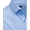 Stylová pánská světle modrá jednobarevná košile