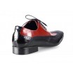 Pánske topánky - čierno červené