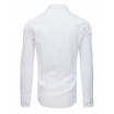 Sportovně elegantní pánská košile v bílé barvě s předními kapsami