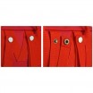Trendy batoh do školy v červené barvě