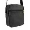Pánská kabelka přes rameno v černé barvě