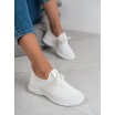 Dámské bílé látkové boty