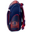 Červená ergonomická školní taška pro chlapce v mega šestidílné sadě
