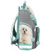 Originálna trojčasťová ergonomická školská taška pre deti s motívom psa