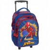 Originální školní taška na kolečkách spiderman v mega tříčlenné sadě