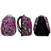 Kvalitní školní batoh pro dívky s motivem emoji a kiss