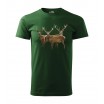 Tričko s potiskem jelenů pro každého myslivce