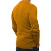Elegantní pánský svetr v hořčicové barvě