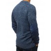 Stylový modrý svetr na běžné nošení