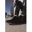 Pánské nasouvací boty v černé barvě