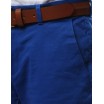 Moderní kalhoty pro pány v modré barvě