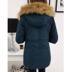Moderní dámská zimní bunda s kapucí
