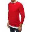 Stylový pánský svetr v červené barvě
