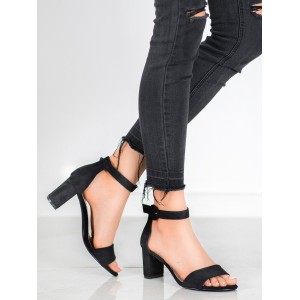 Stylové dámské letní sandály černé barvy