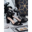 Stylové dámské letní sandály černé barvy