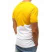 Pánské triko s krátkým rukávem v dvoubarevném provedení