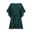 Trendy dámské šaty SOFIA v petrolejově zelené barvě