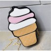 Stylová dámská kabelka ve tvaru zmrzliny
