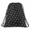 Černá školní taška pro dívky