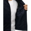 Pánská přechodná bunda na zip v modré barvě