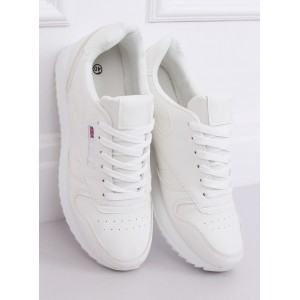 Originální dámské sportovní boty v bílé barvě