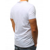 Moderní tričko v bílé barvě pro pány s nápisem